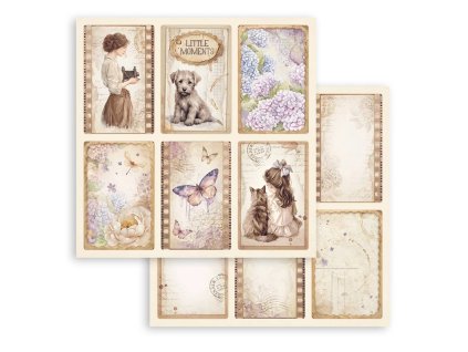 stamperia quiet days 12x12 inch paper sheet 6 card 92 11zon