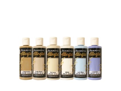 stamperia quiet days allegro paint kit 6pcs kalkit 24 11zon
