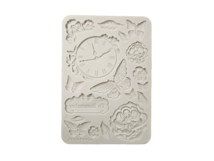 stamperia quiet days a5 silicon mould clock kacma5 6 11zon