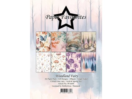 paper favourites woodland fairy a6 paper pad pfa60 7 11zon