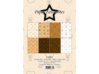 paper favourites coffee a5 paper pad pfa201 34 11zon