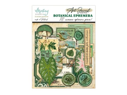 mintay art journal ephemera pack botanical 78pcs m 65 11zon
