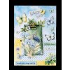 studio light spring wings die cut designer paper p