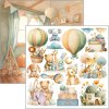 Sada papírů Ciao Bella Lunibloom Dětský svět motivy k vystřižení 15x15cm