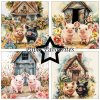 paper favourites happy pigs 6x6 inch paper pad pf5 (1) 1 11zon