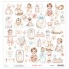 mintay basic 12x12 inch elements baby girl mt basi 6 11zon
