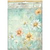 stamperia daisy art a4 rice paper selection 6pcs d 76 11zon