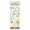 stamperia daisy art rub on 1016x216cm harmonious d 142 11zon