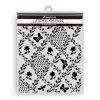 stamperia daisy art thick stencil 20x25cm texture 165 11zon