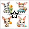 paper favourites easter cuties 6x6 inch paper pack (2) 20 11zon
