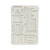 stamperia gardens of time a5 silicon mould train a 6 11zon