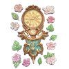 stamperia gardens of time a5 silicon mould clock a (2) 2 11zon