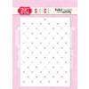 craft you design heart grid a6 stencil sc017