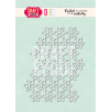 craft you design flower background dies cw405