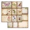 stamperia all around 12x12 inch paper sheet mixed 5 11zon