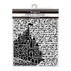 stamperia wonderland thick stencils 20x25cm castle 5 11zon