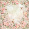 8x8RP0751 Butterfllies and roses