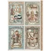 stamperia symphony a4 rice paper selection 6pcs by (5)