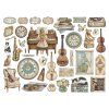 stamperia symphony die cuts assorted by sara alcob