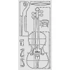 stamperia symphony thick stencils 12x25cm violin s (1)