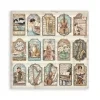 stamperia symphony 8x8 inch paper pack single face (2)
