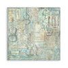 stamperia symphony 8x8 inch paper pack single face