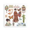 stamperia oriental garden rub on 155x155cm assortm (1)