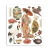 stamperia oriental garden rub on 205x23cm assortme (5)
