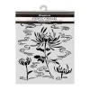 stamperia oriental garden thick stencils 20x25cm l