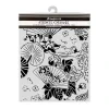 stamperia oriental garden thick stencils 20x25cm f