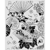 stamperia oriental garden thick stencils 20x25cm f (1)