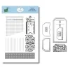 elizabeth craft designs rest relaxation stamp and