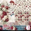 ciao bella bohemian burgundy12x12 inch patterns pa