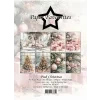 paper favourites pink christmas a6 paper pack pfa6