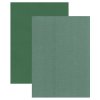Barevný papír - perleťová texturovaná čtvrtka tmavě zelená