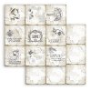 stamperia romantic journal cards 12x12 inch paper