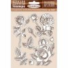 WTKCC198 Stamperia Rubber Stamp Passion Rose m