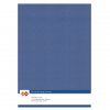 Barevný papír - texturovaná čtvrtka modrá Jeans