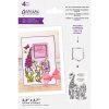 gemini may all your dreams come true stamp die gem