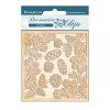 stamperia romantic christmas pinecones decorative