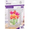 gemini tulips 3d embossing folder gem ef5 3d tuli