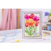 gemini tulips 3d embossing folder gem ef5 3d tuli 3
