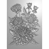 gemini dahlias 3d embossing folder gem ef5 3d dahl 1