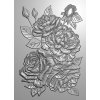 gemini roses 3d embossing folder gem ef5 3d rose 1