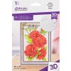 gemini roses 3d embossing folder gem ef5 3d rose