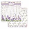 stamperia provence lavender 12x12 inch paper sheet