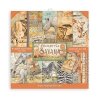 stamperia savana 8x8 inch paper pack sbbs57