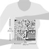 Ciao Bella flexibilní šablona Typewriting 20x20