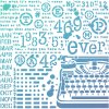Ciao Bella flexibilní šablona Typewriting 20x20