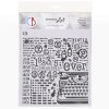 Ciao Bella flexibilní šablona Typewriting 20x20